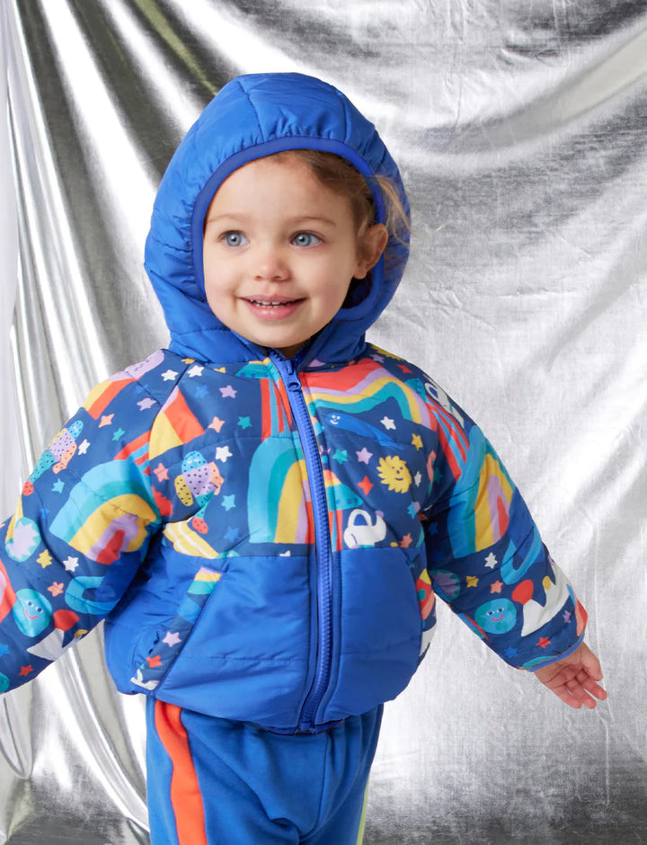 Rocket Ride Kids Puffer Jacket