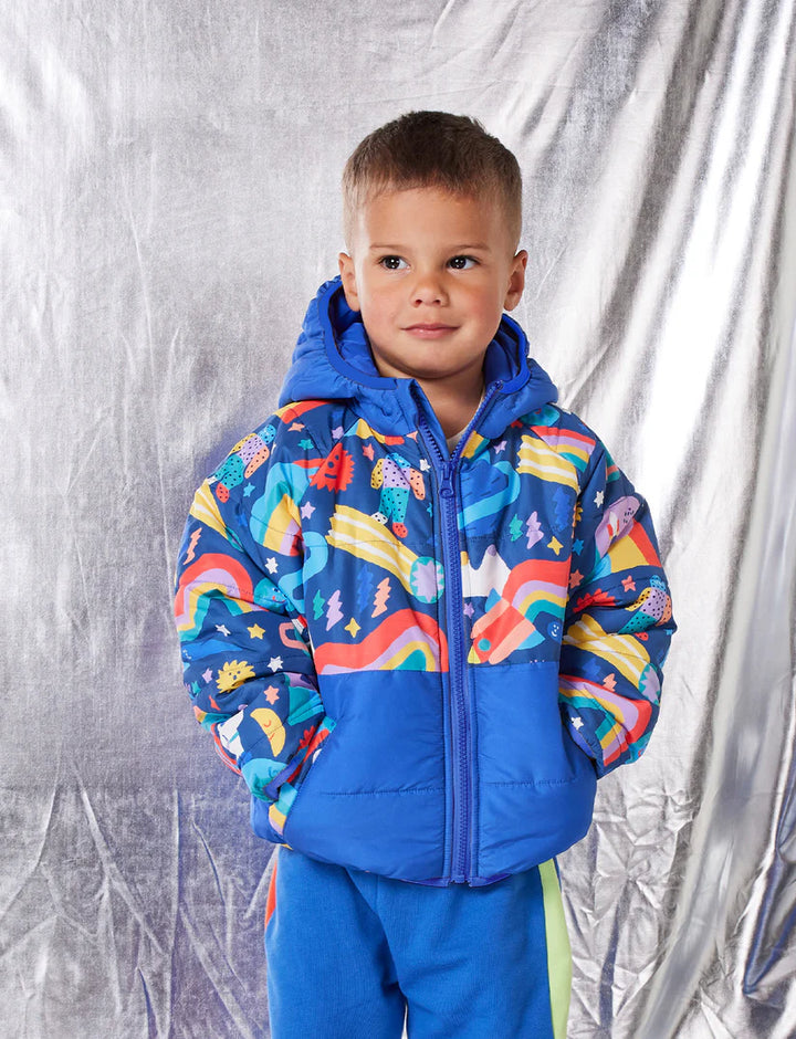 Rocket Ride Kids Puffer Jacket