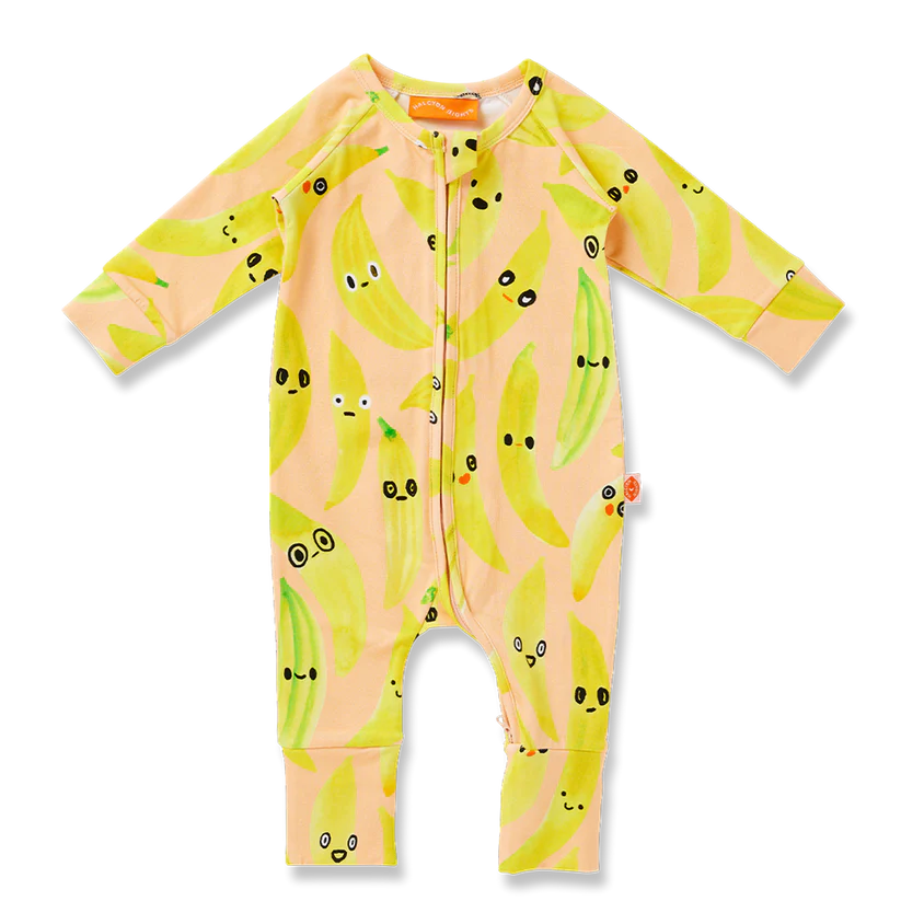 Peel Party Long Sleeve Romper