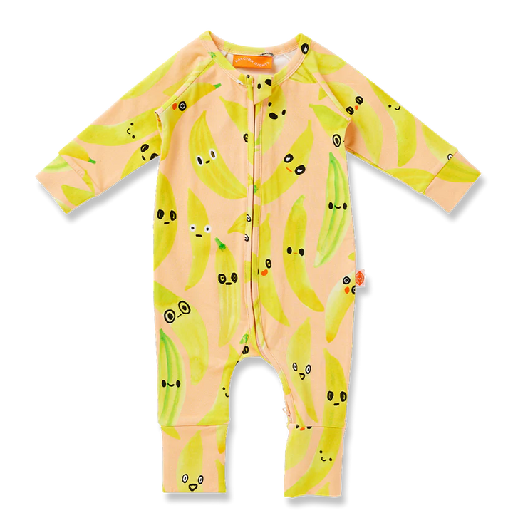 Peel Party Long Sleeve Romper