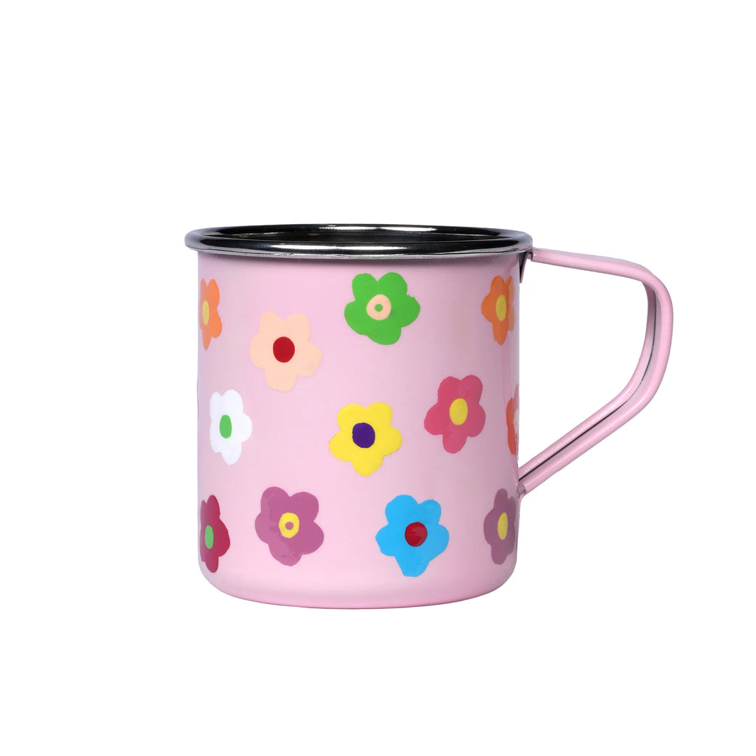 Camp Mug Daisies - Rose