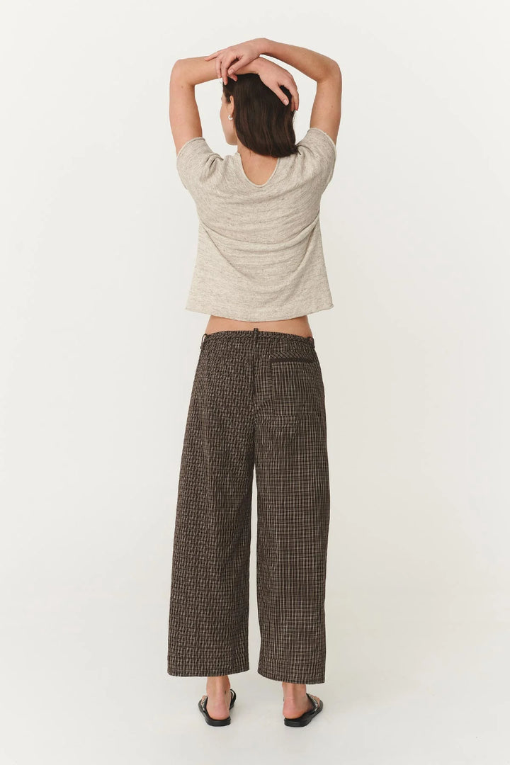Gabe Lounge Pants - Cacao Check