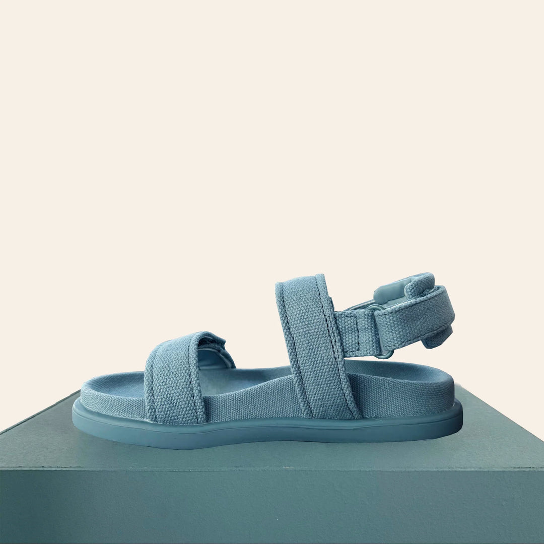 Organic Cotton Sandal - Blue PRE-ORDER