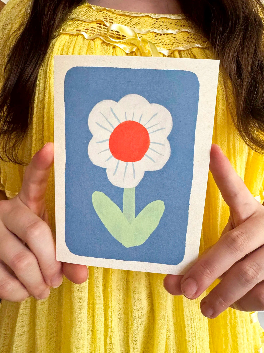 Single Flower - Blue