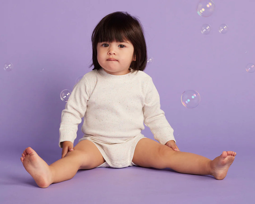 Sprinkle Organic Long Sleeve Bodysuit