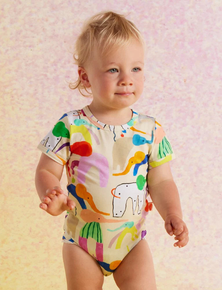 Happy Herd Short Sleeve Bodysuit