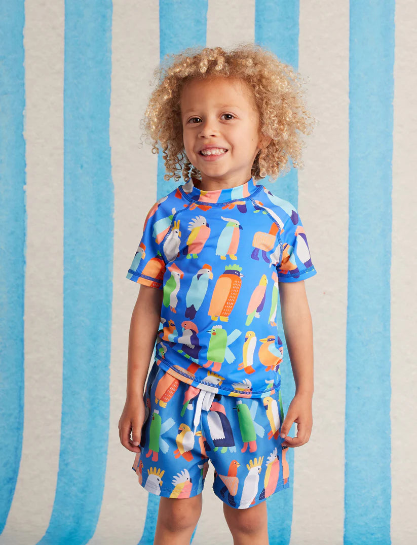 Kids Boardshorts Flamin' Galahs