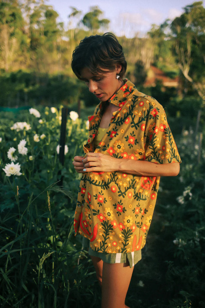 Terry Towelling Shirt Meadow