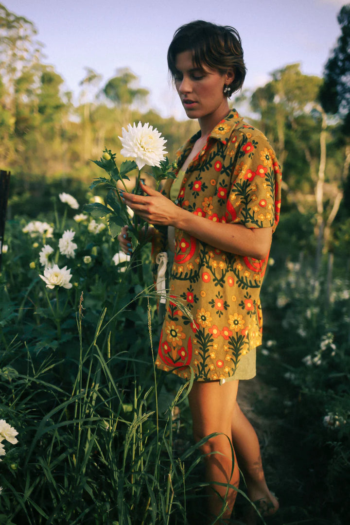 Terry Towelling Shirt Meadow