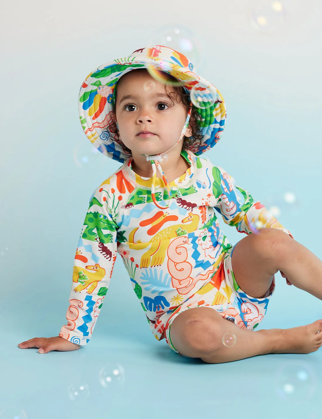 Swim Bucket Hat - Tropicool