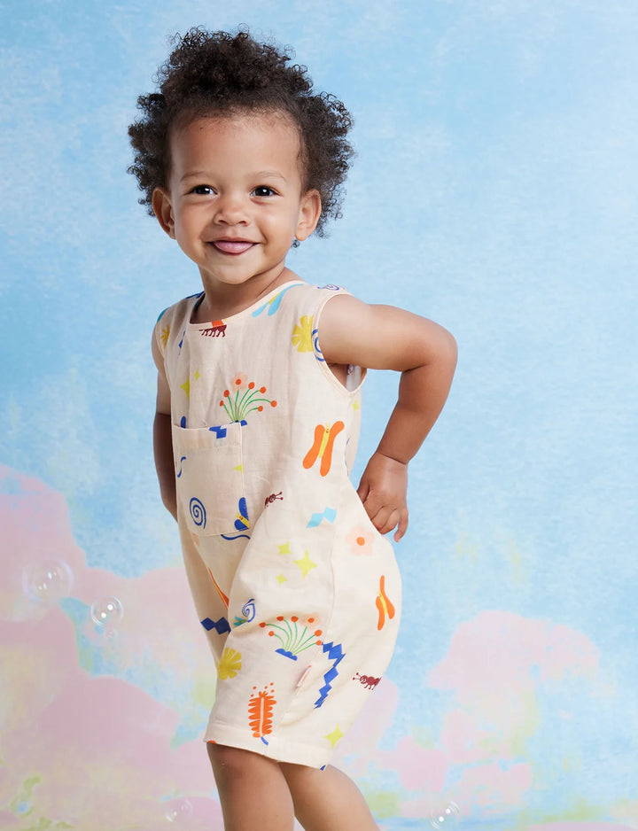 Wiggle Wonders Woven Romper
