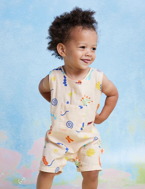 Wiggle Wonders Woven Romper