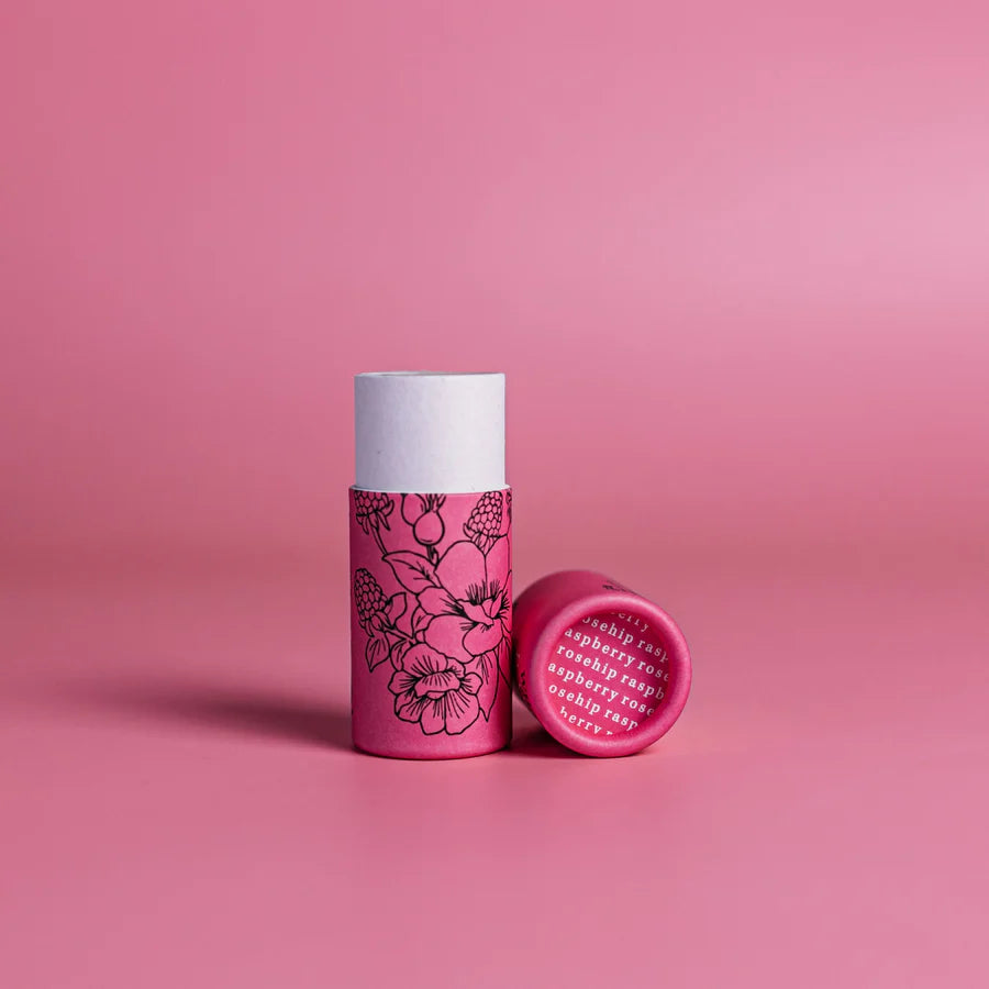 Raspberry & Rosehip Natural Lip Balm