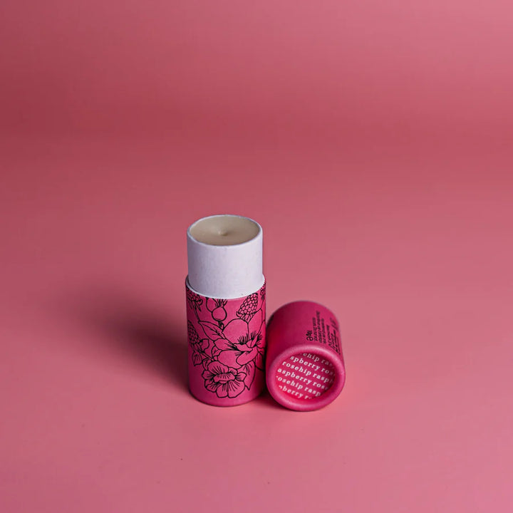 Raspberry & Rosehip Natural Lip Balm