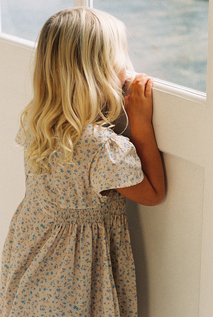 Blossom Dress - Indigo Bloom
