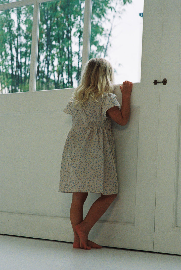 Blossom Dress - Indigo Bloom