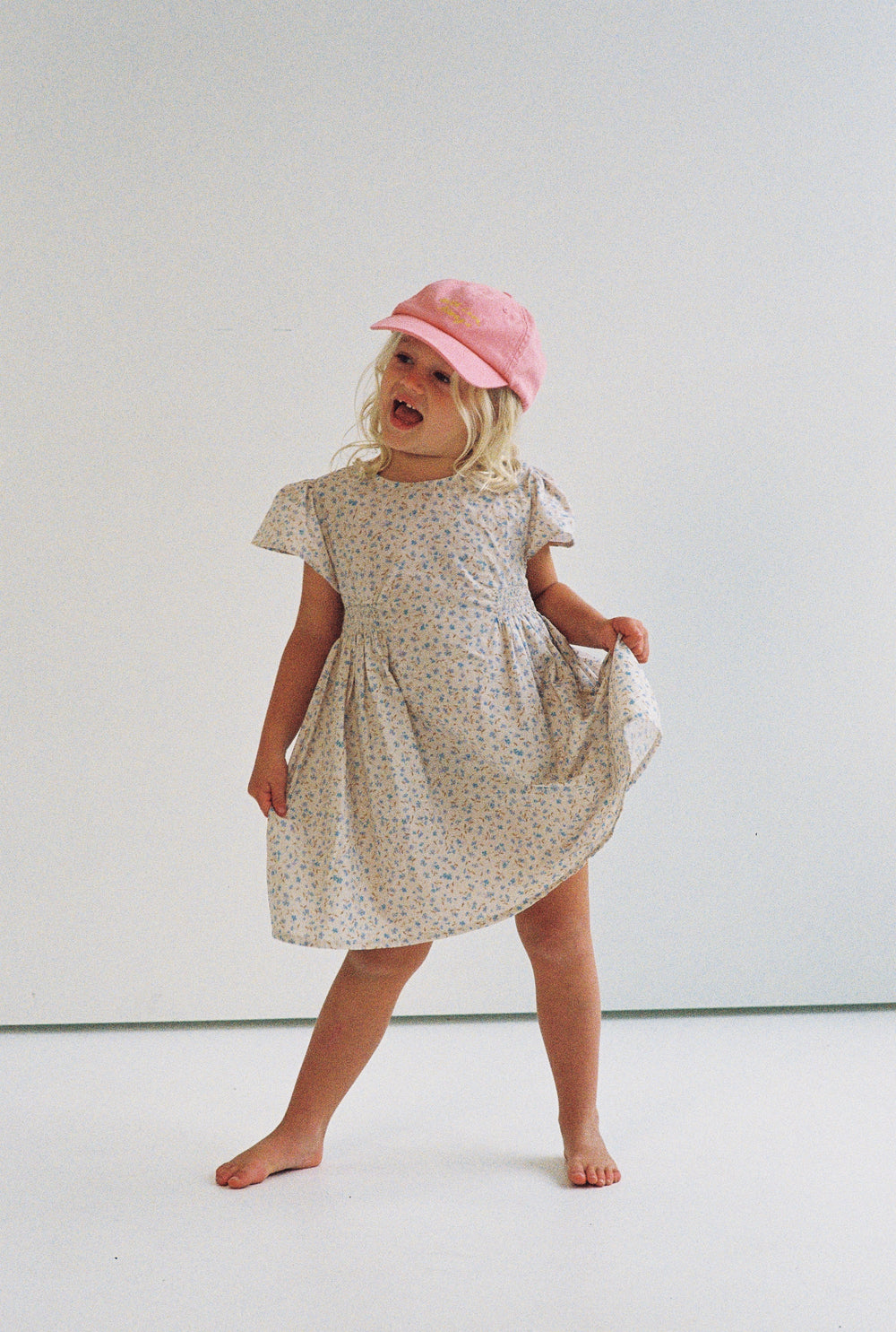 Blossom Dress - Indigo Bloom