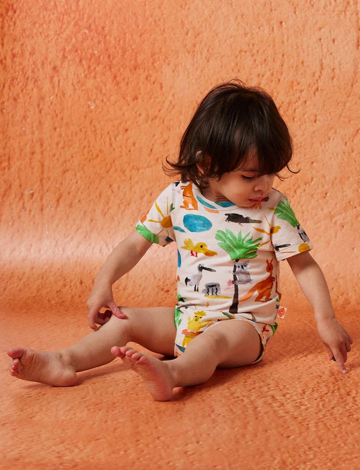 Yo's Country Short Sleeve Bodysuit