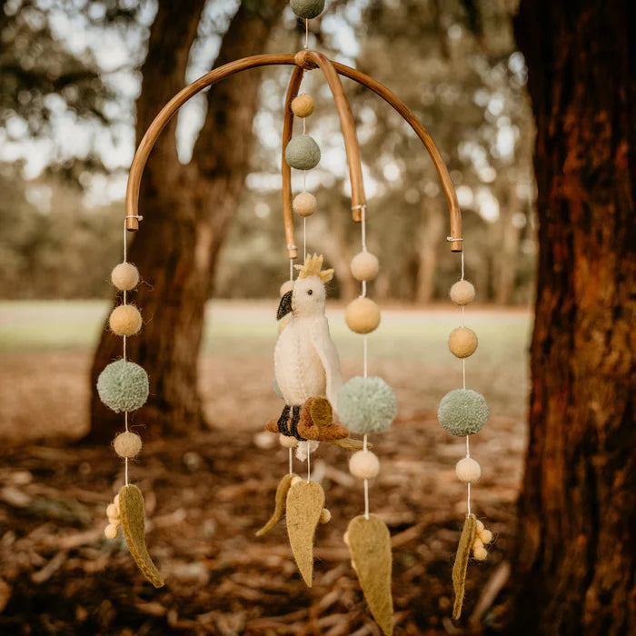 Baby Cot Mobile - Cockatoo Australiana