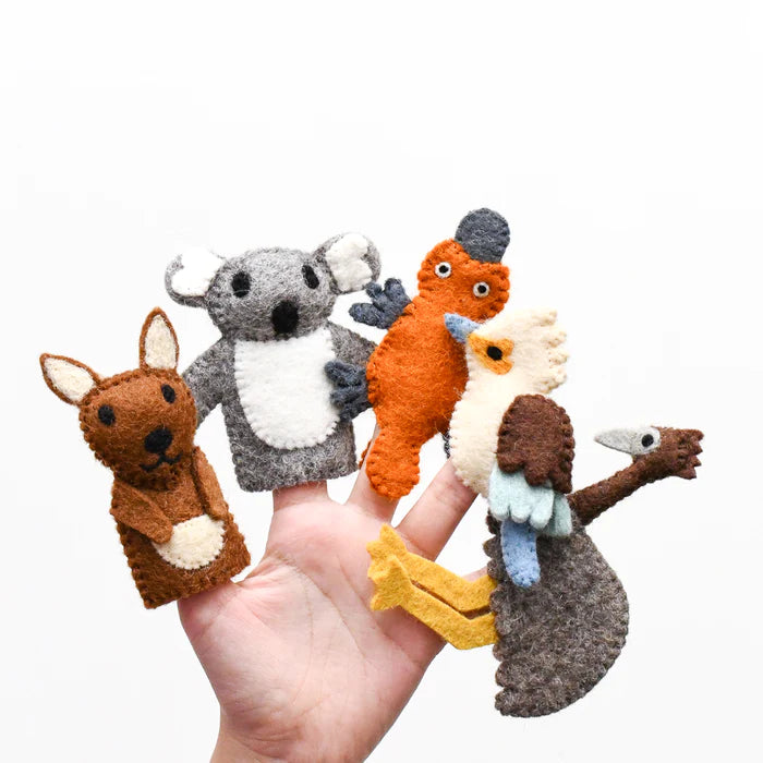 Australian Animals - Finger Puppet Set